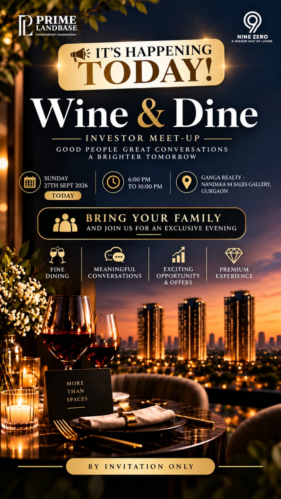 Wine & Dine Investor Meet-Up